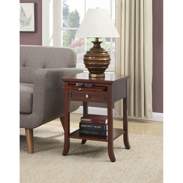 American Heritage Mahogany End Table, image 1