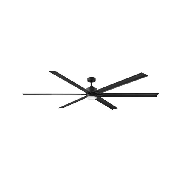 Indy Maxx Matte Black 99-Inch LED Indoor Outdoor Fan, image 1