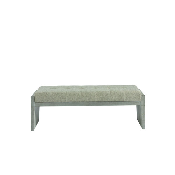 Midtown Flannel Bed End Bench, image 1