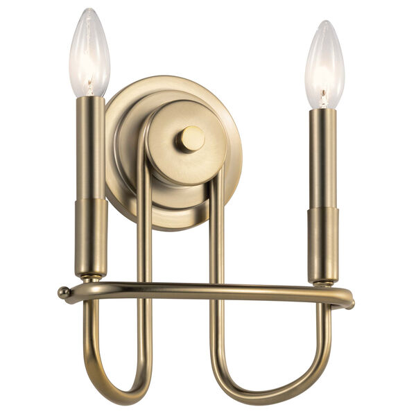 Capitol Hill Classic Bronze Two-Light Wall Sconce, image 1