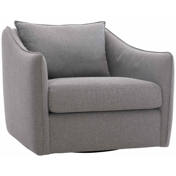 Exteriors Gray Monterey Swivel Chair, image 2