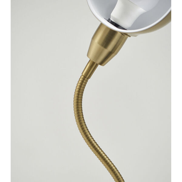 Regent Brass LED Floor Lamp, image 6