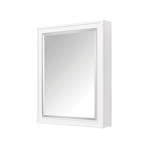 Madison White 24-Inch Mirror Cabinet, image 2