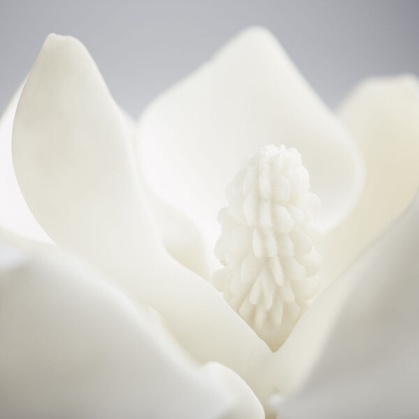 White 6-Inch Oleander Sculpture, image 2