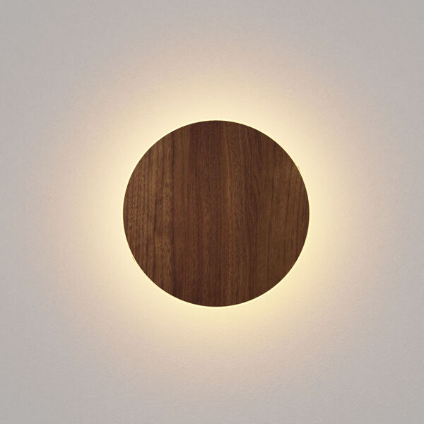 Ramen Oiled Walnut 9-Inch LED Outdoor Wall Sconce, image 2