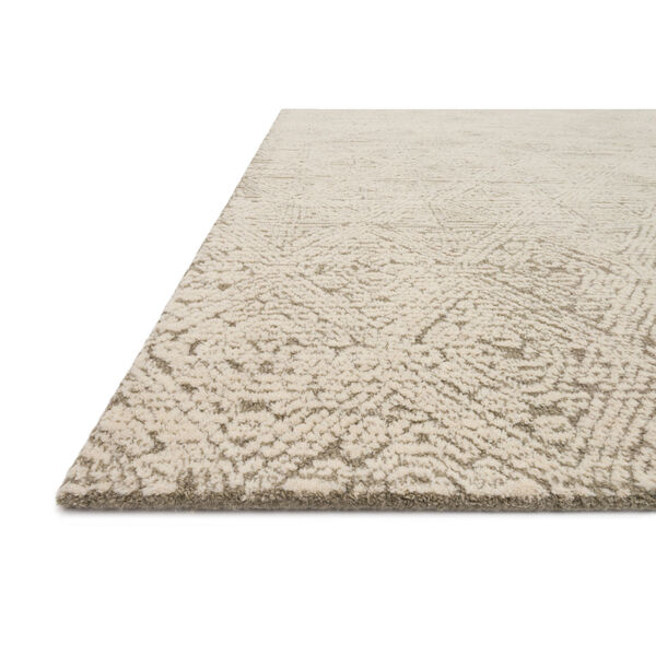 Crafted by Loloi Kopa Taupe Ivory Rectangle: 5 Ft. x 7 Ft. 6 In. Rug, image 4