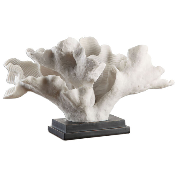 Blade White Coral Statue, image 1