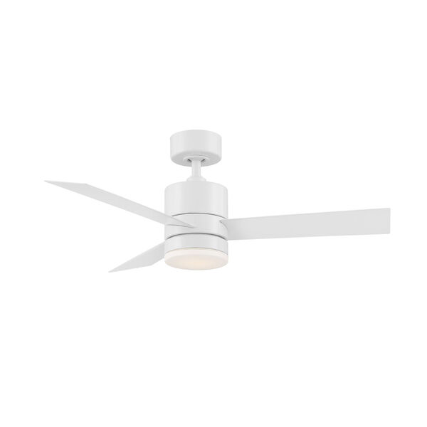 San Francisco Matte White 44-Inch LED Smart Indoor Outdoor Ceiling Fan, image 3
