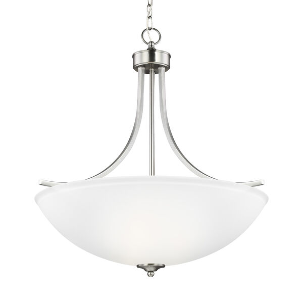 Geary Brushed Nickel 25-Inch Four-Light Pendant, image 2