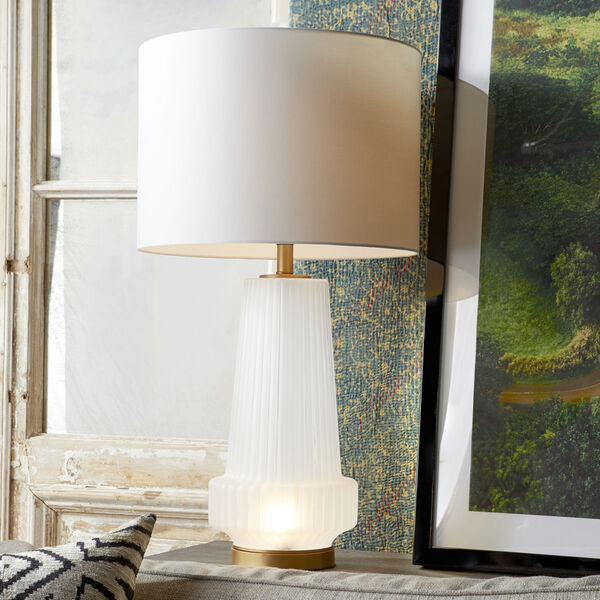 Aged Brass Mila Table Lamp, image 2