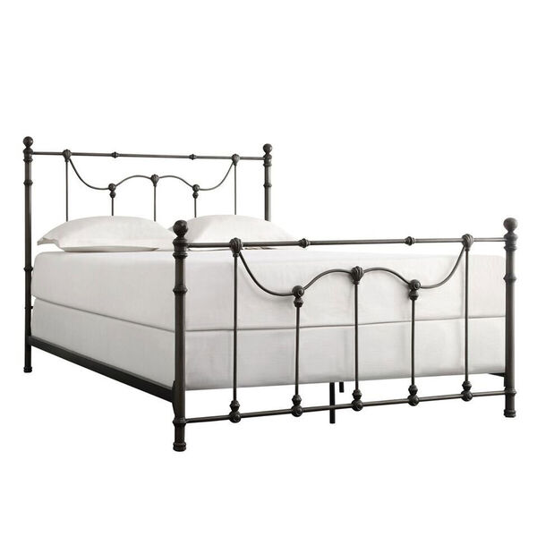 Shiloh Bronzed Black Full Complete Bed, image 1