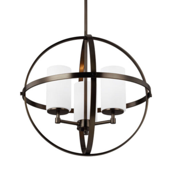 Nicollet Oil Rubbed Bronze Three-Light Chandelier Title 24, image 4