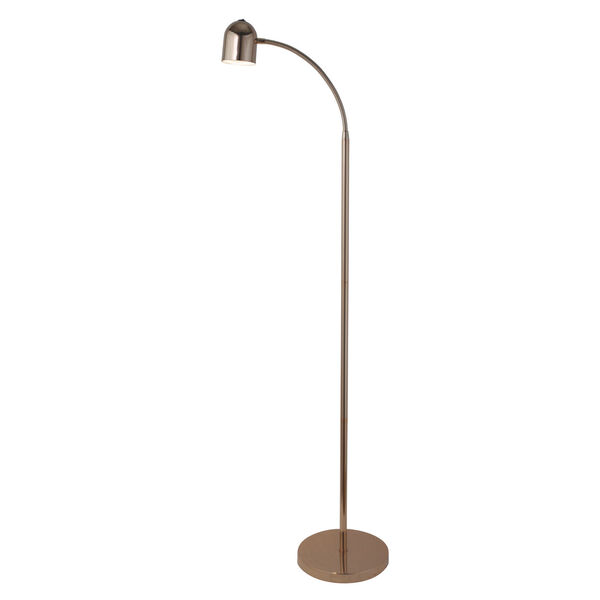 Tiara French Gold 51-Inch One-Light LED Floor Lamp, image 1