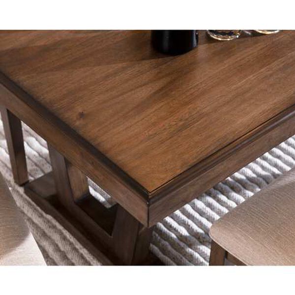 Bluffton Heights Brown  Transitional Dining Table, image 4