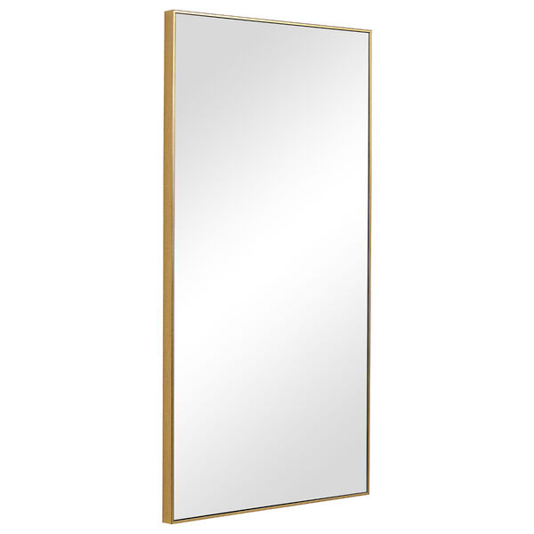 Uptown Gold Rectangular Wall Mirror, image 4