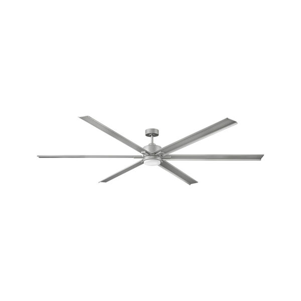 Indy Maxx Brushed Nickel 99-Inch LED Indoor Outdoor Fan, image 1