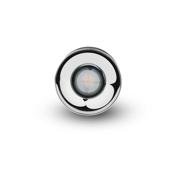 Node Polished Chrome 8W Round LED Flush Mounted Downlight, image 4