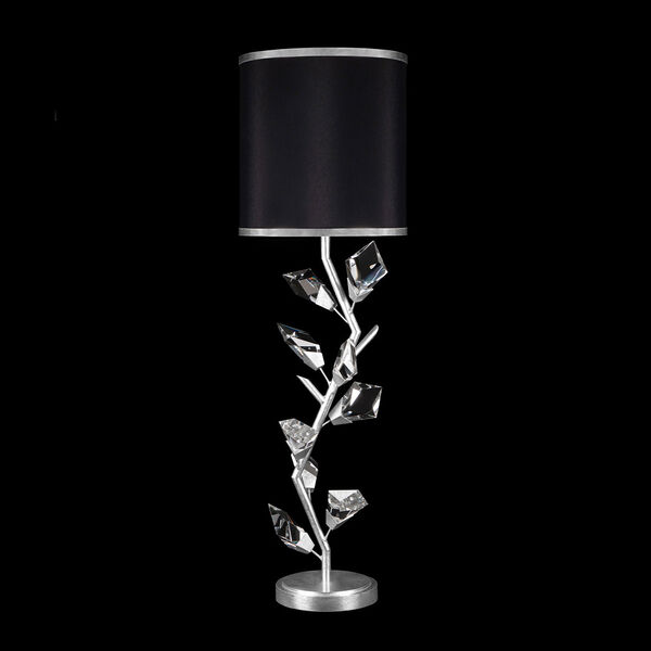 Foret Silver Black One-Light Console Lamp, image 1