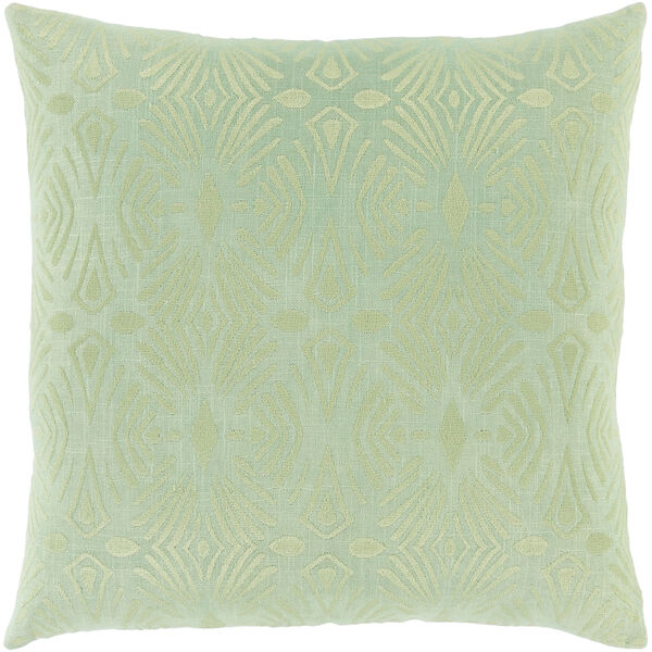 Accra Mint 18-Inch Throw Pillow, image 1