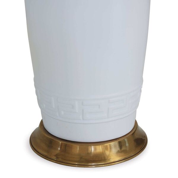 Regency White One-Light Table Lamp, image 4