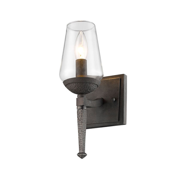 Marcellis Dark Natural Iron One-Light Wall Sconce, image 2
