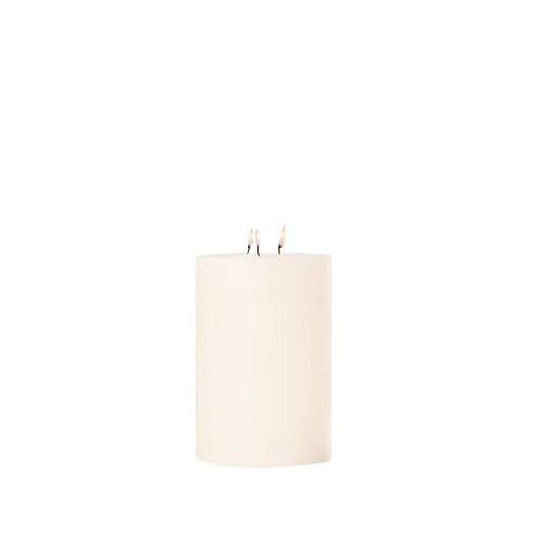 3-Wick Unscented Pillar Candle - 6 x 9, image 4