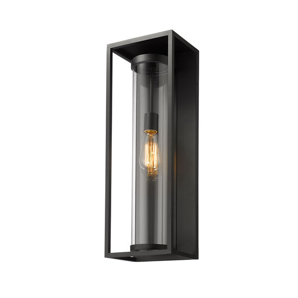 Dunbroch Black 24-Inch One-Light Outdoor Wall Sconce, image 1