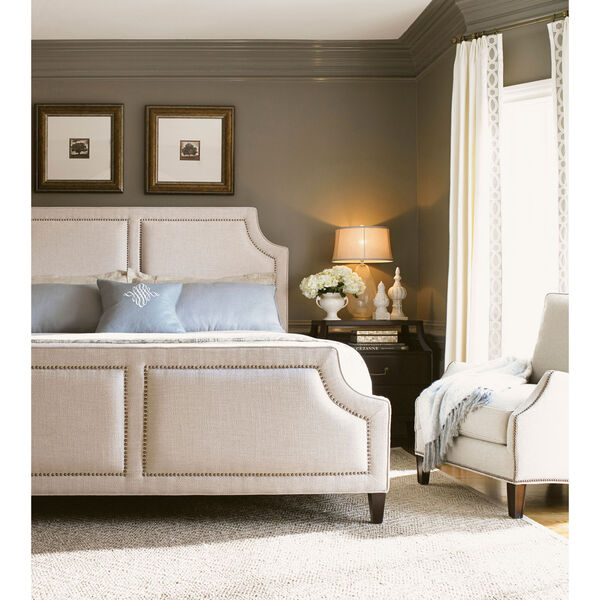 Kensington Place Beige Chadwick Upholstered King Bed, image 3