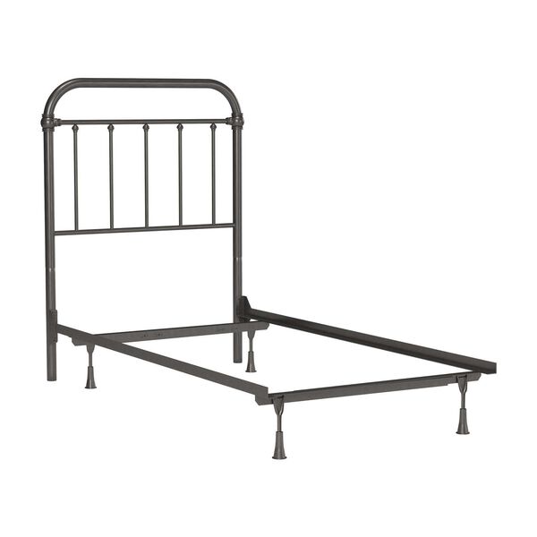 Kirkland Aged Pewter Twin Headboard with Frame, image 9