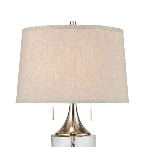 Tribeca Clear Two-Light Table Lamp, image 3