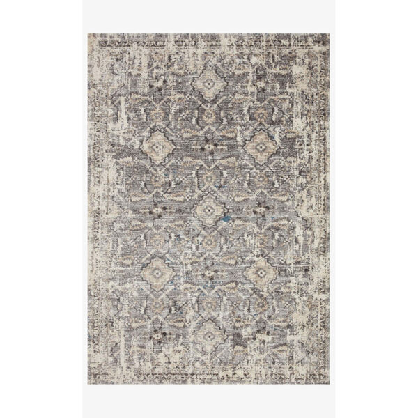 Theory Natural and Gray Rectangle: 7 Ft. 10 In. x 10 Ft. 10 In. Rug, image 1