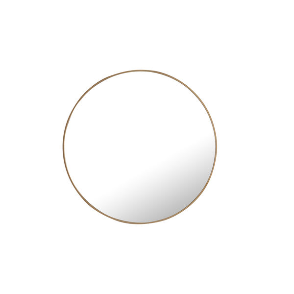 Eternity Brass Round 32-Inch Mirror, image 2