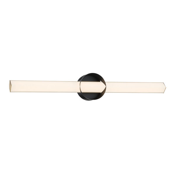 Inner Circle Coal and Honey Gold LED Wall Sconce, image 1