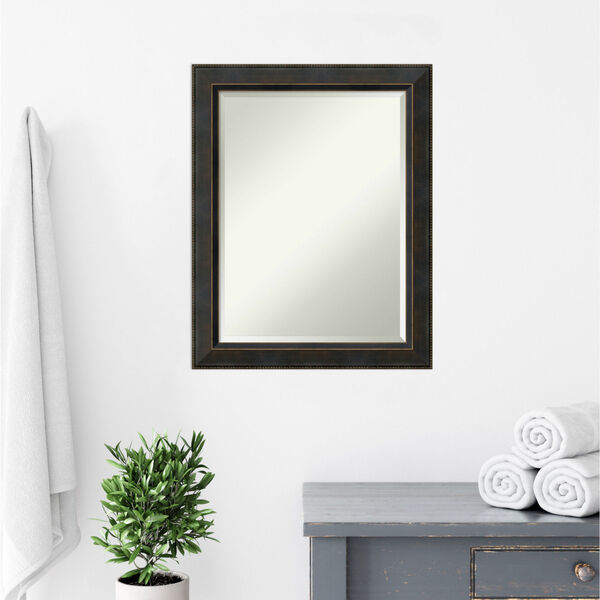 Signore Bronze 22W X 28H-Inch Bathroom Vanity Wall Mirror, image 5