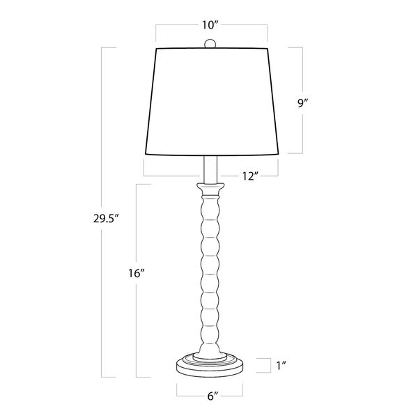 Perennial One-Light Table Lamp, image 6