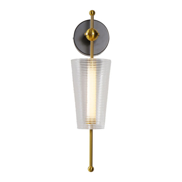 Toscana Oil Rubbed Bronze and Antique Brass LED Wall Sconce, image 5