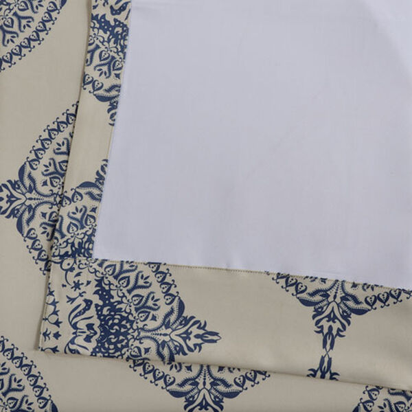 Henna Blue 96 x 50-Inch Blackout Curtain Single Panel, image 5