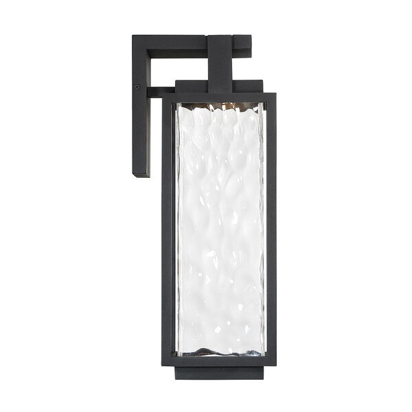 Black Eight-Inch LED ADA Outdoor Wall Light, image 3