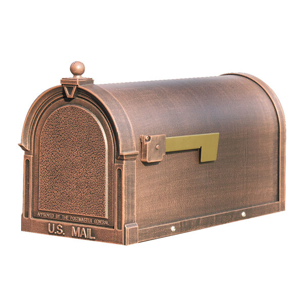 Berkshire Copper Curbside Mailbox, image 1
