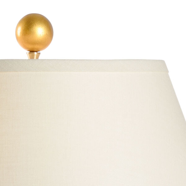Malachite and Gold One-Light Beaker Table Lamp, image 3