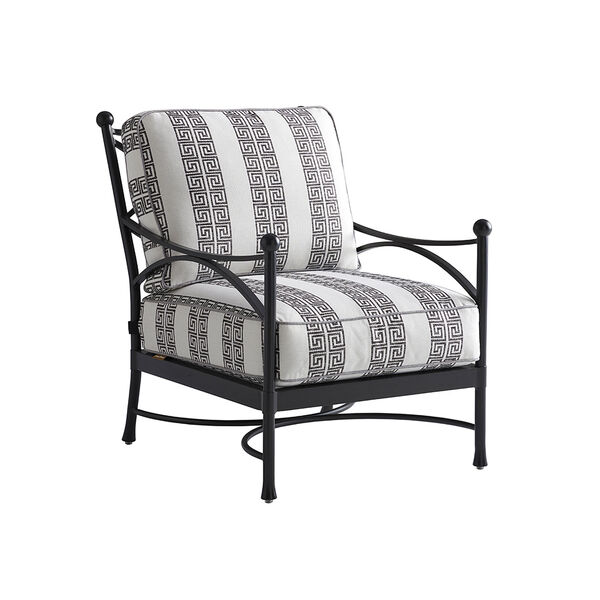 Pavlova Graphite and Gray Lounge Chair, image 1