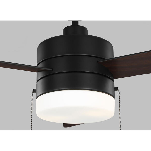 Syrus Midnight Black 52-Inch Two-Light Ceiling Fan, image 3