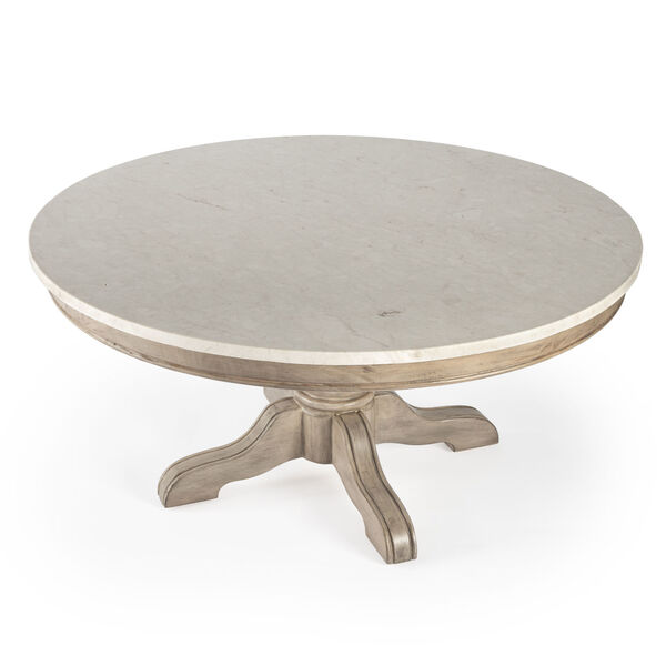 Danielle Light Brown Marble Coffee Table, image 1