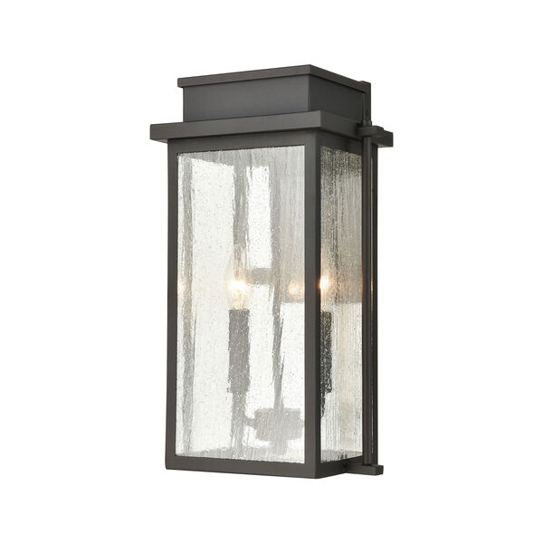 Braddock Architectural Bronze Two-Light Outdoor Wall Sconce, image 1