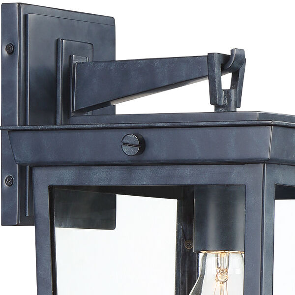 Belmont Graphite 10-Inch One-Light Outdoor Wall Mount, image 3