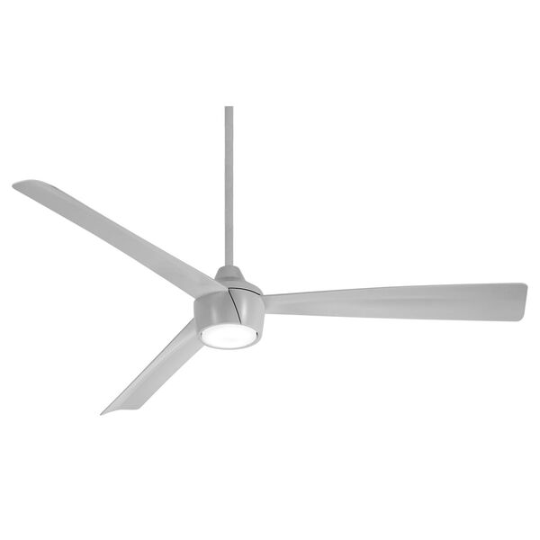 Skinnie Gray 56-Inch LED Outdoor Ceiling Fan, image 1