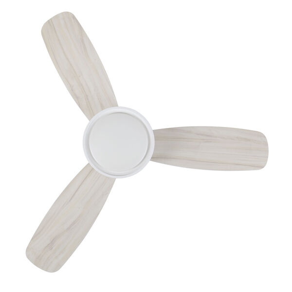 Lucci Air Flusso Matte White 52-Inch One-Light Energy Star Ceiling Fan, image 5