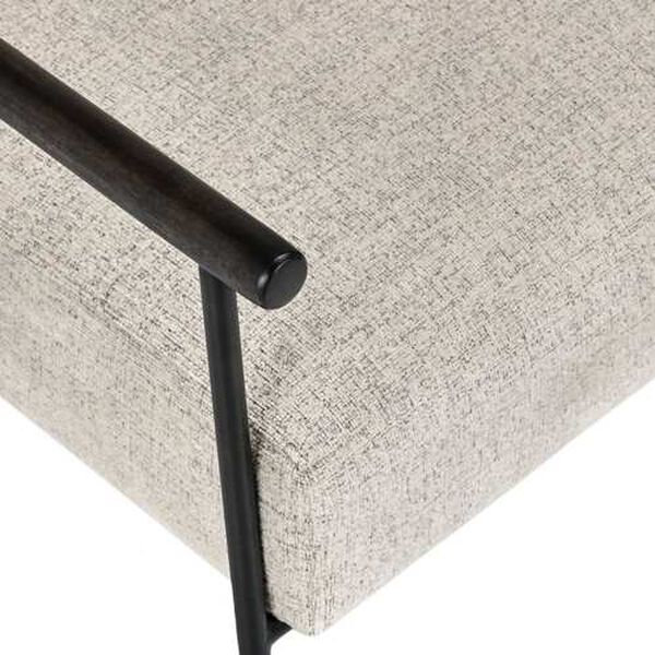 Ainsley Beige and Black Accent Chair, image 6