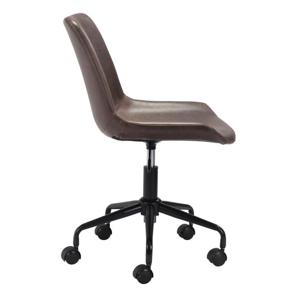 Byron Brown and Black Office Chair, image 3