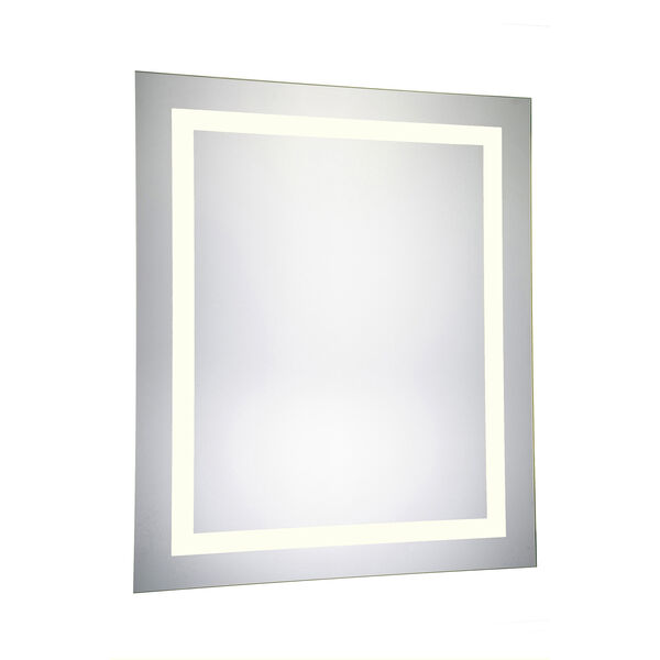 Nova Glossy Frosted White 32-Inch LED Mirror 3000K, image 1